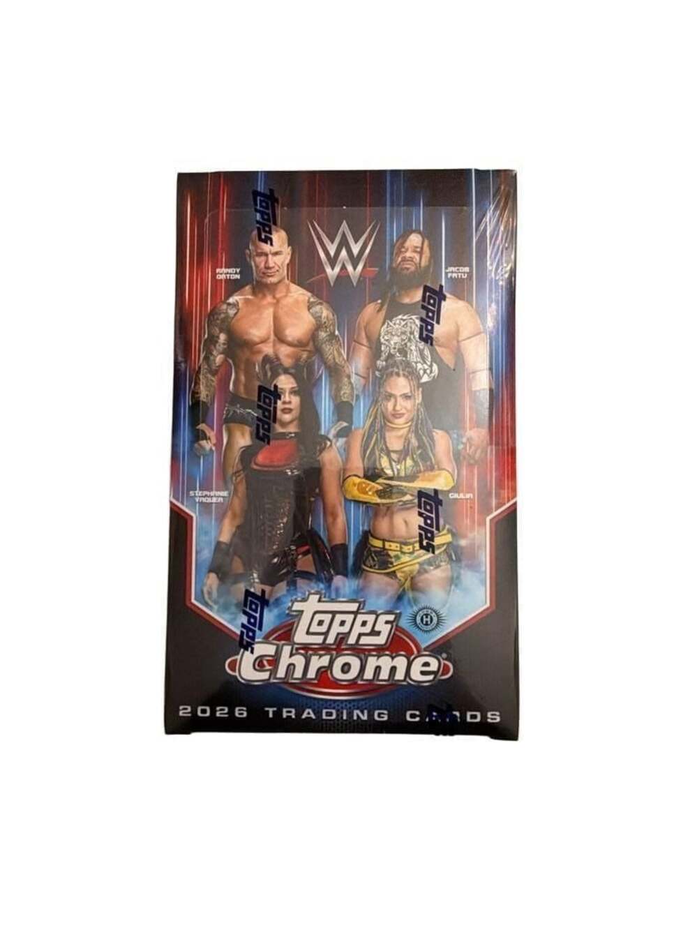 2026 Topps Chrome WWE Hobby Box Factory Sealed 12 packs